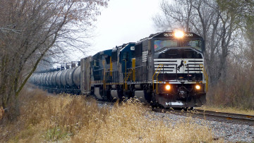 Картинка техника поезда локомотив железная дорога рельсы состав