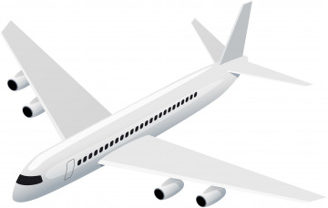обоя авиация, 3д, рисованые, v-graphic, самолет, полет