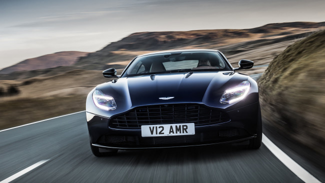 Обои картинки фото aston martin db11 amr 2019, автомобили, aston martin, blue, aston, martin, 2019, amr, db11