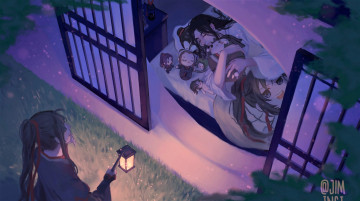 Картинка аниме mo+dao+zu+shi вэй усянь лань ванцзы сон подушки