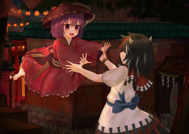 Обои картинки фото аниме, touhou, тоухоу