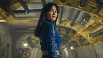 Картинка fallout+ сериал+2024 кино+фильмы сериал fallout ceриал ella purnell актриса lucy maclean фантастика боевик драма