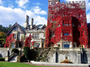 обоя hatley castle, canada, города, - дворцы,  замки,  крепости, hatley, castle