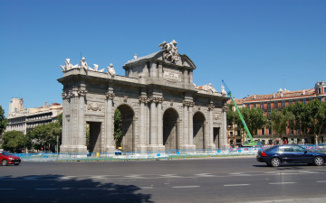 Картинка города исторические архитектурные памятники madrid