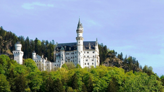 Обои картинки фото города, замок нойшванштайн , германия, neuschwanstein, castle