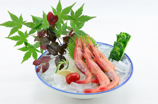 Обои картинки фото еда, рыба,  морепродукты,  суши,  роллы, креветки