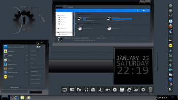 Картинка компьютеры screenshots узор фон цвета монитор
