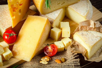 Картинка еда сырные+изделия помидоры сыр ассорти
