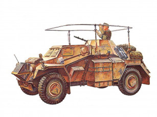 обоя бронеавтомобиль, sd, kfz, 223, техника, военная