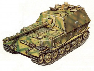 Картинка истребитель танк elephant техника военная