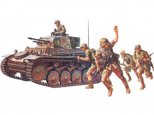 Картинка лёгкий танк pzkpfm ii ausf техника военная
