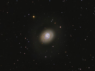 Картинка m94 космос галактики туманности