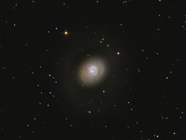 Обои картинки фото m94, космос, галактики, туманности