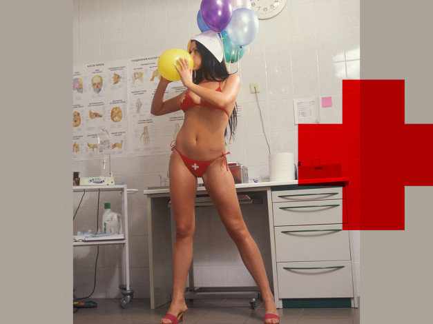 Обои картинки фото _Unsort -НЕ ВЫБИРАТЬ  , медсестричка, девушки, , не, выбирать