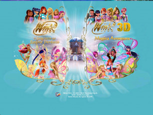 Картинка winx магия возвращается мультфильмы club 3d magic adventure