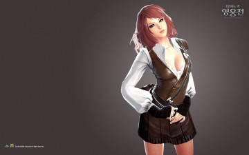 Картинка видео игры vindictus девушка