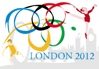 обоя спорт, 3d, рисованные, олимпиада, 2012