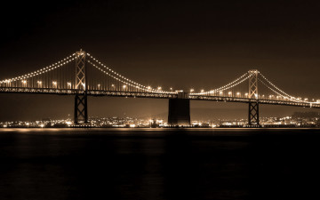 Картинка города мосты ночь мост