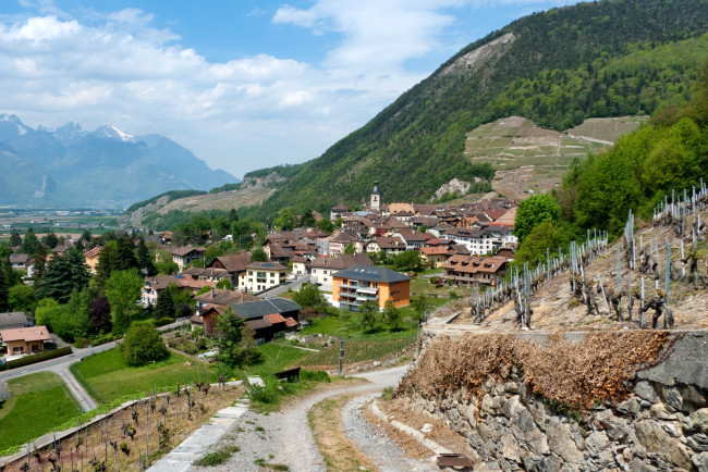 Обои картинки фото ollon, switzerland, города, улицы, площади, набережные