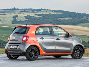 обоя автомобили, smart, 2014г, w453, edition, -1, forfour