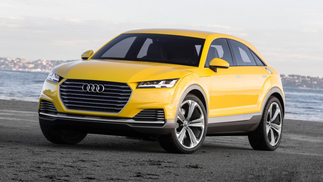 Обои картинки фото audi tt offroad concept 2014, автомобили, audi, 2014, concept, offroad, tt