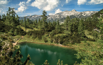 Картинка природа реки озера альпы горы