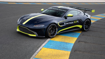 обоя 2018 aston martin vantage gt3, автомобили, aston martin, трек, gt3, купе, спортивный, vantage, aston, martin, 2018