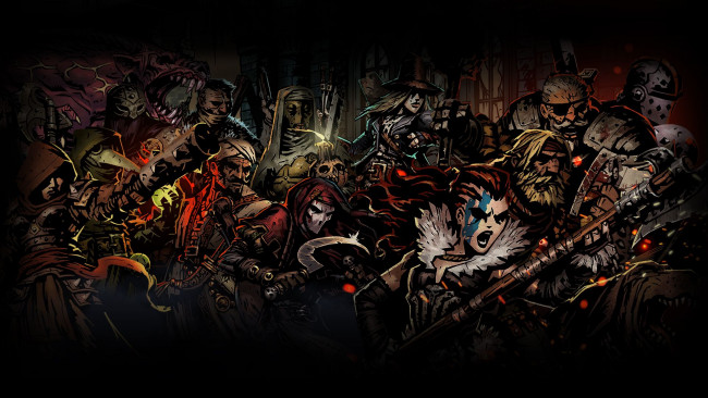 Обои картинки фото видео игры, darkest dungeon, персонажи