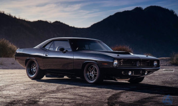 обоя автомобили, plymouth, barracuda, 1970