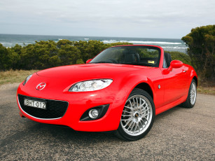 Картинка mazda mx roadster coupe sports автомобили