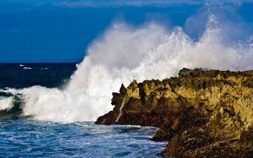 Картинка природа побережье море волна