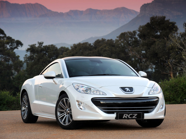 Обои картинки фото peugeot, rcz, автомобили