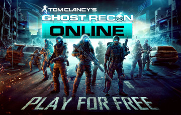 обоя tom, clancy`s, ghost, recon, online, видео, игры, солдат, отряд