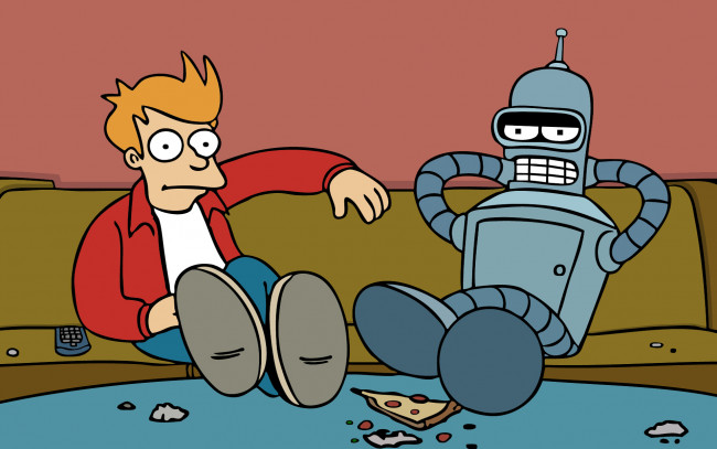 Обои картинки фото futurama, мультфильмы, футурама