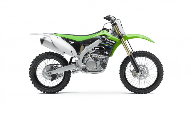 Обои картинки фото мотоциклы, kawasaki, kx450f