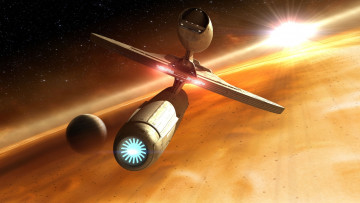 Картинка видео+игры star+trek+online вселенная полет космический корабль