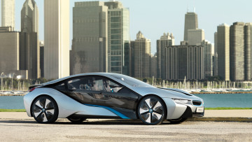 Картинка bmw+i8+concept+2011 автомобили bmw 2011 concept i8