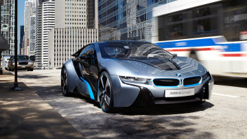 обоя bmw i8 concept 2011, автомобили, выставки и уличные фото, i8, bmw, 2011, concept