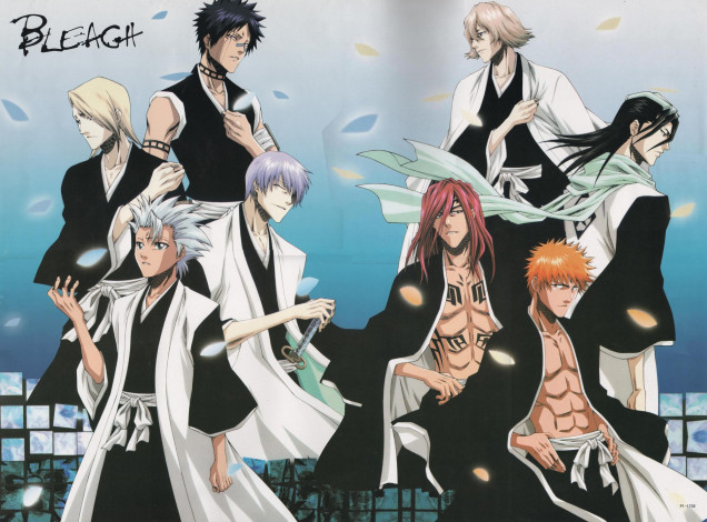 Обои картинки фото аниме, bleach, блич