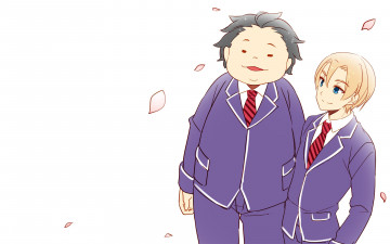 Картинка аниме shokugeki+no+soma братья
