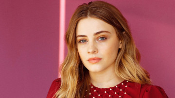 обоя девушки, josephine langford, блондинка, лицо