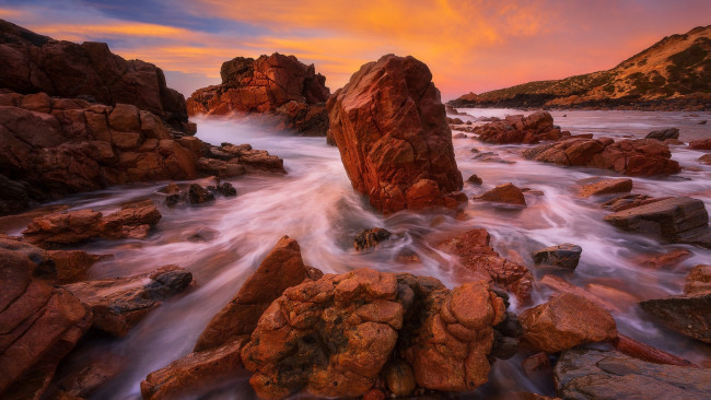 Обои картинки фото foul bay, yorke peninsula, australia, природа, побережье, foul, bay, yorke, peninsula