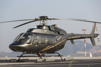 обоя авиация, вертолёты, bell407, американский, лeгкий, многоцелевой, вертолeт