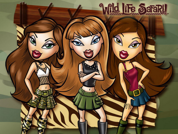 Обои картинки фото мультфильмы, bratz