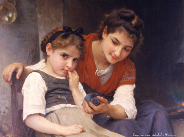 Обои картинки фото william, adolphe, bouguereau, рисованные