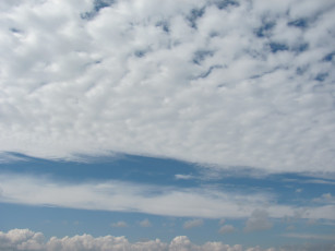 Картинка природа облака белый голубой