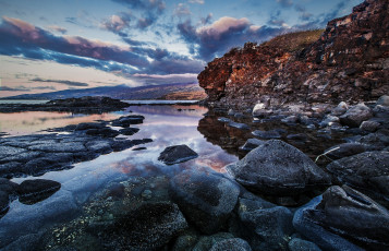Картинка природа побережье скала камни море