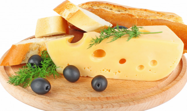 Обои картинки фото еда, сырные, изделия, сыр, маслины