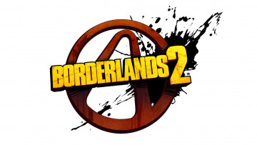 обоя видео игры, borderlands 2, фон, логотип