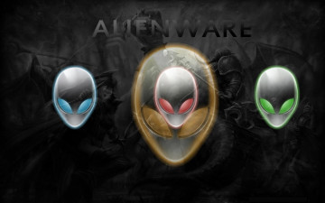 Картинка компьютеры alienware логотип фон